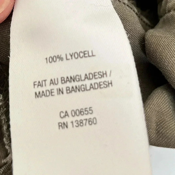 5/20$ Reitmans Olive Green Utility Vest size 11 - Picture 3 of 6